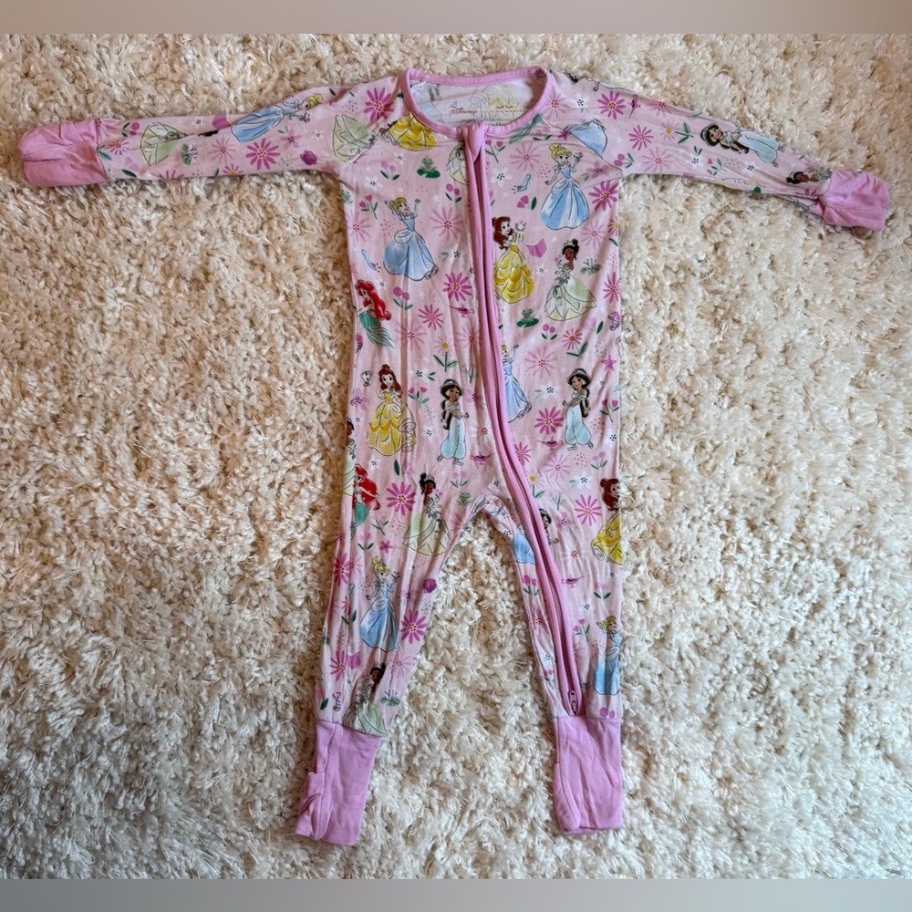 Little Sleepies | Disney Princess Zippy | 6-12 months